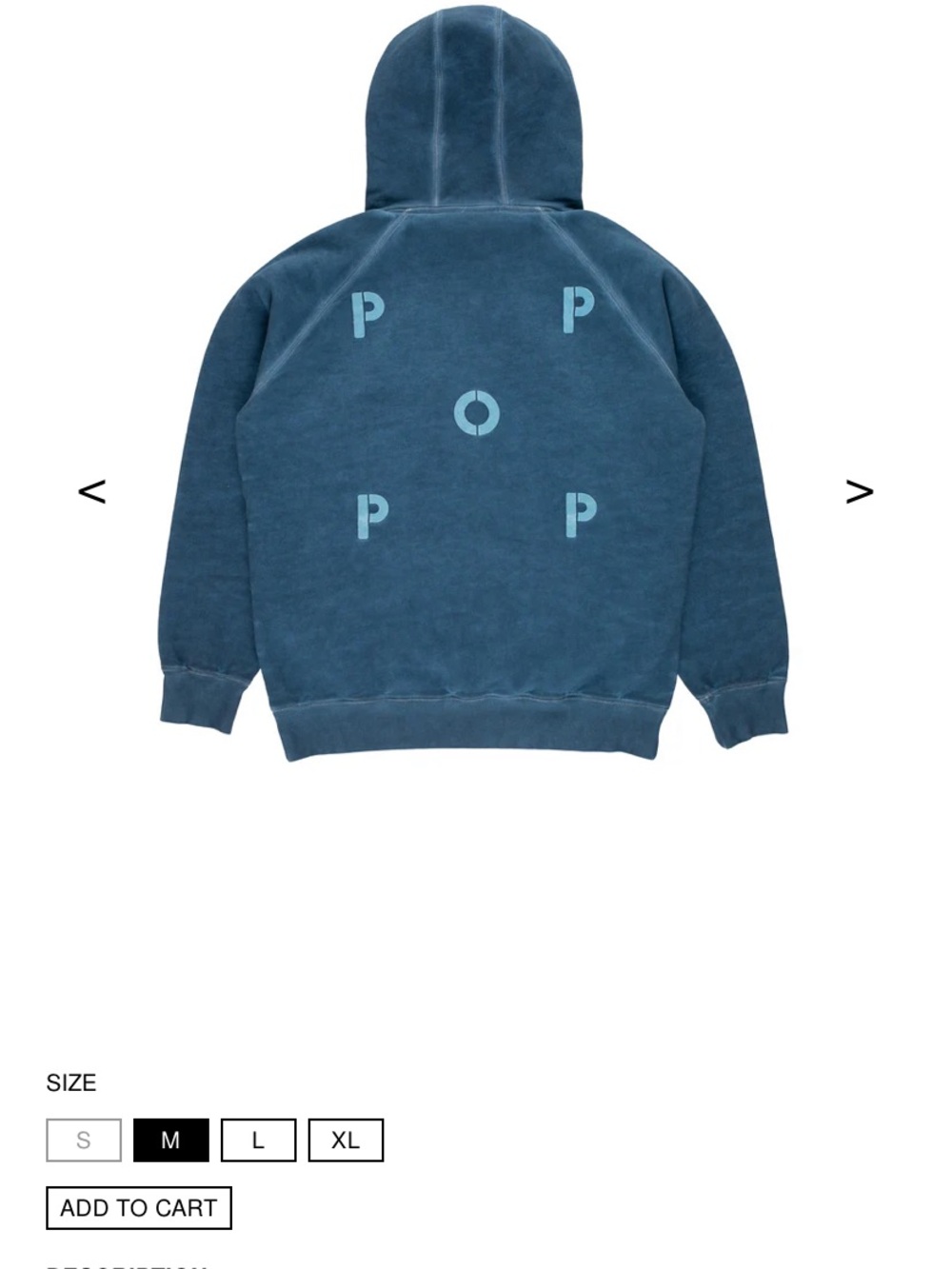 POP Trading Company Men's Teal/Green Crewneck Hoodie